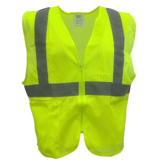 Zipper Economy Mesh Vest – JS1011