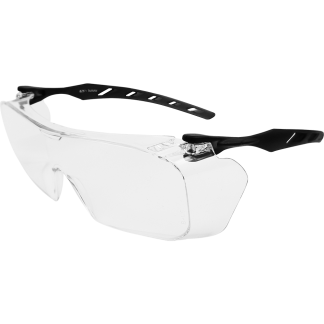 Bullhead - Over The Glass Frosted Gray Temple, Clear Lens – BH3131