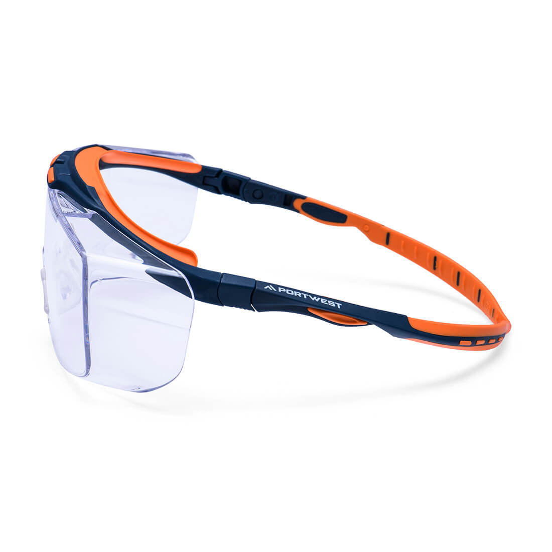 Portwest PS24 - Peak OTG Safety Glasses - Image 2
