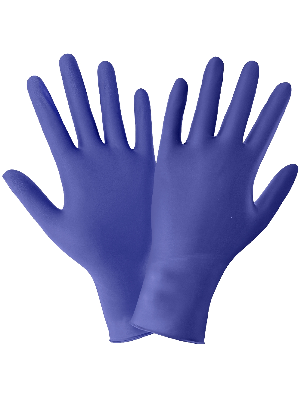 GGS 705VPF - Medical Grade Disposable Gloves - Powder Free, Violet Nitrile 5-Mil, Textured Fingers, Ambidexterous - FDA Compliant - CASE - Image 7