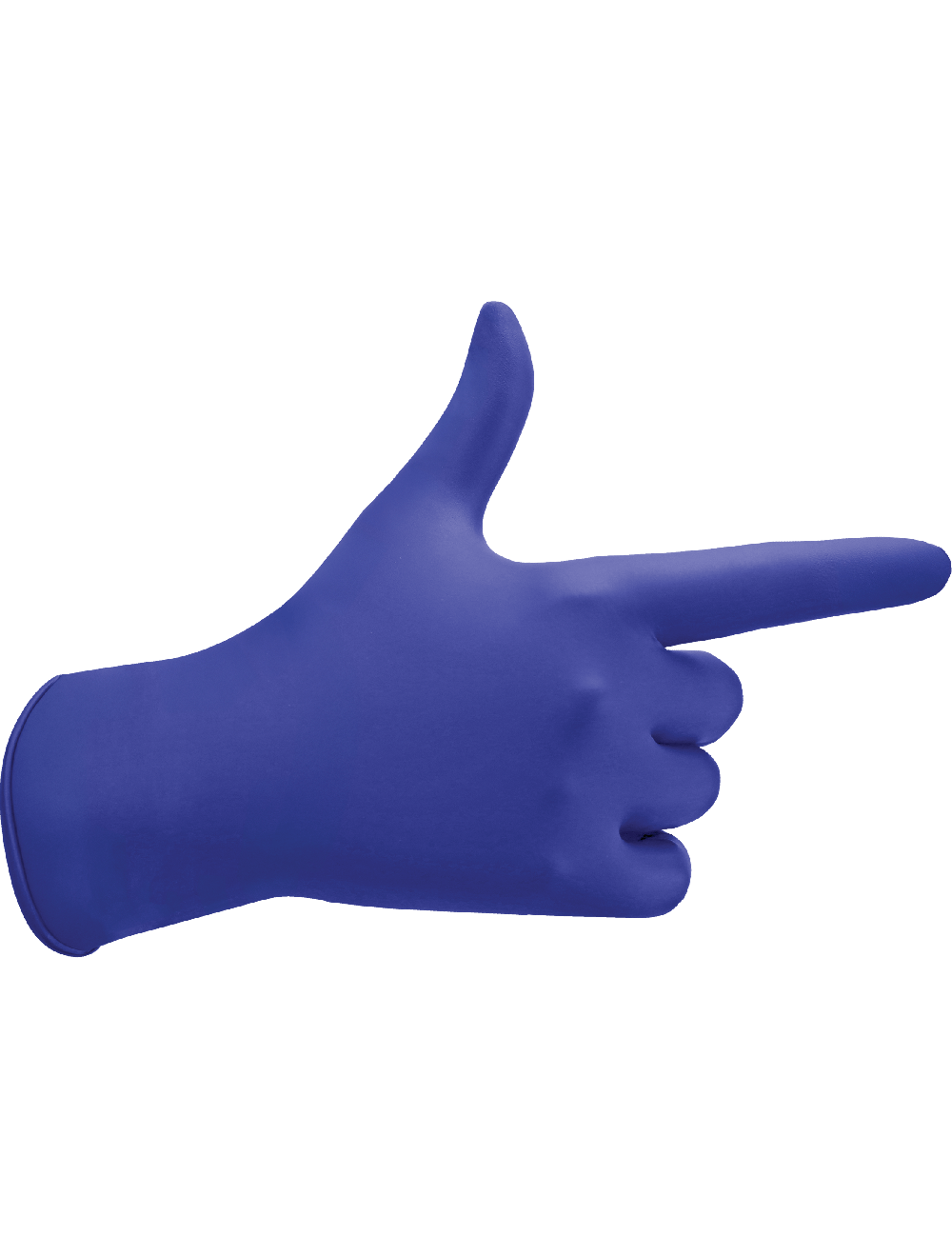 GGS 705VPF - Medical Grade Disposable Gloves - Powder Free, Violet Nitrile 5-Mil, Textured Fingers, Ambidexterous - FDA Compliant - CASE - Image 9