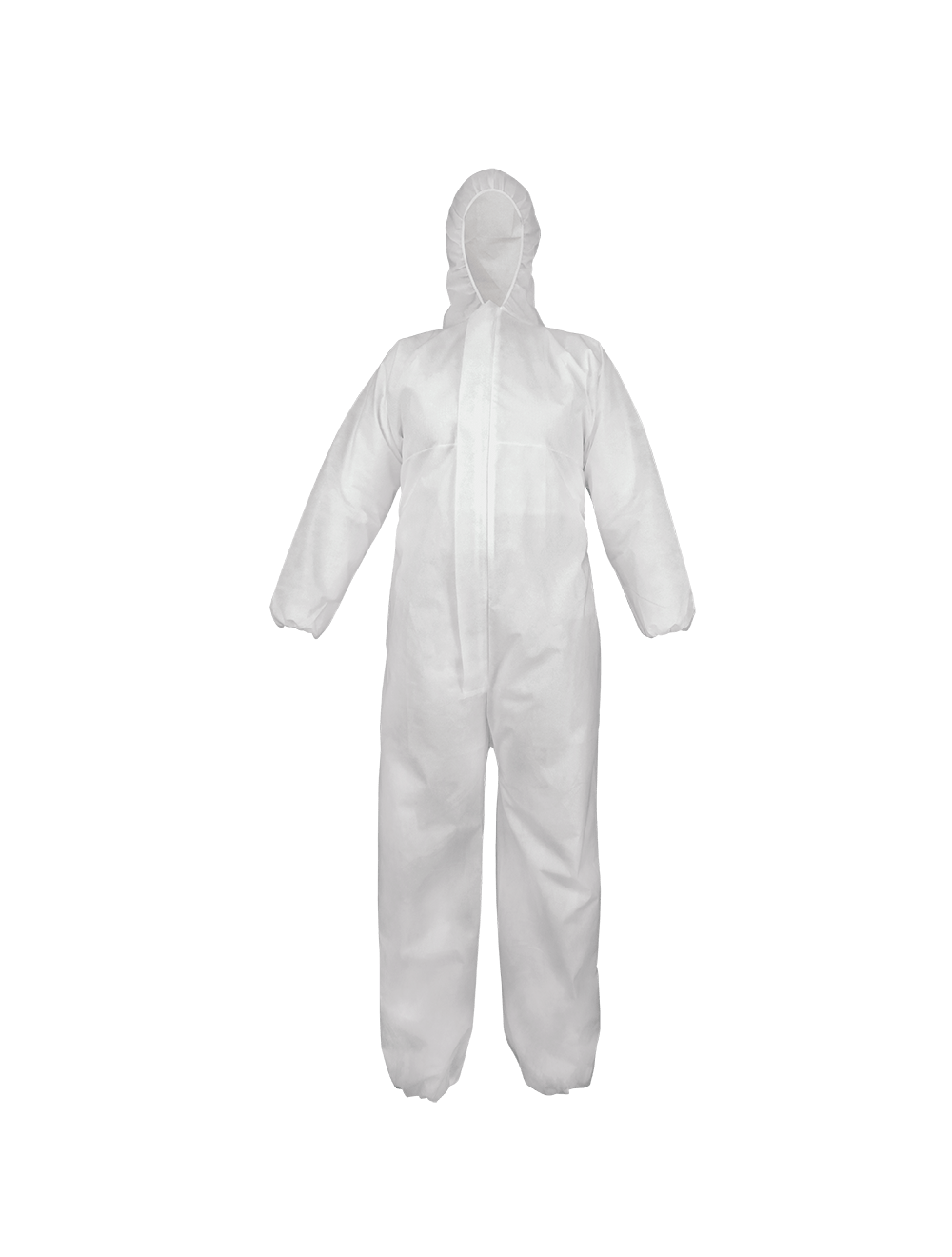 FrogWear™ FDA Compliant White SMS Material Disposable Non-Woven Coveralls with Hood - NW-SMS300COV (Case of 25)