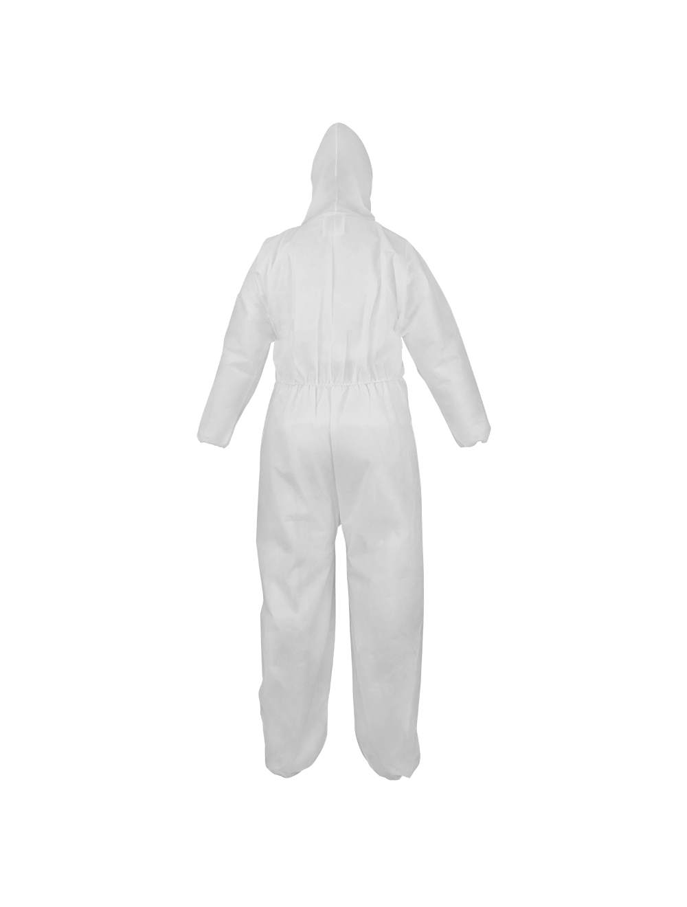 FrogWear™ FDA Compliant White SMS Material Disposable Non-Woven Coveralls with Hood - NW-SMS300COV (Case of 25) - Image 2