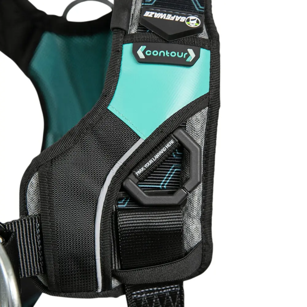 Women's Safewaze Contour Full Body Harness: 1D, QC Chest, TB Legs - Image 4