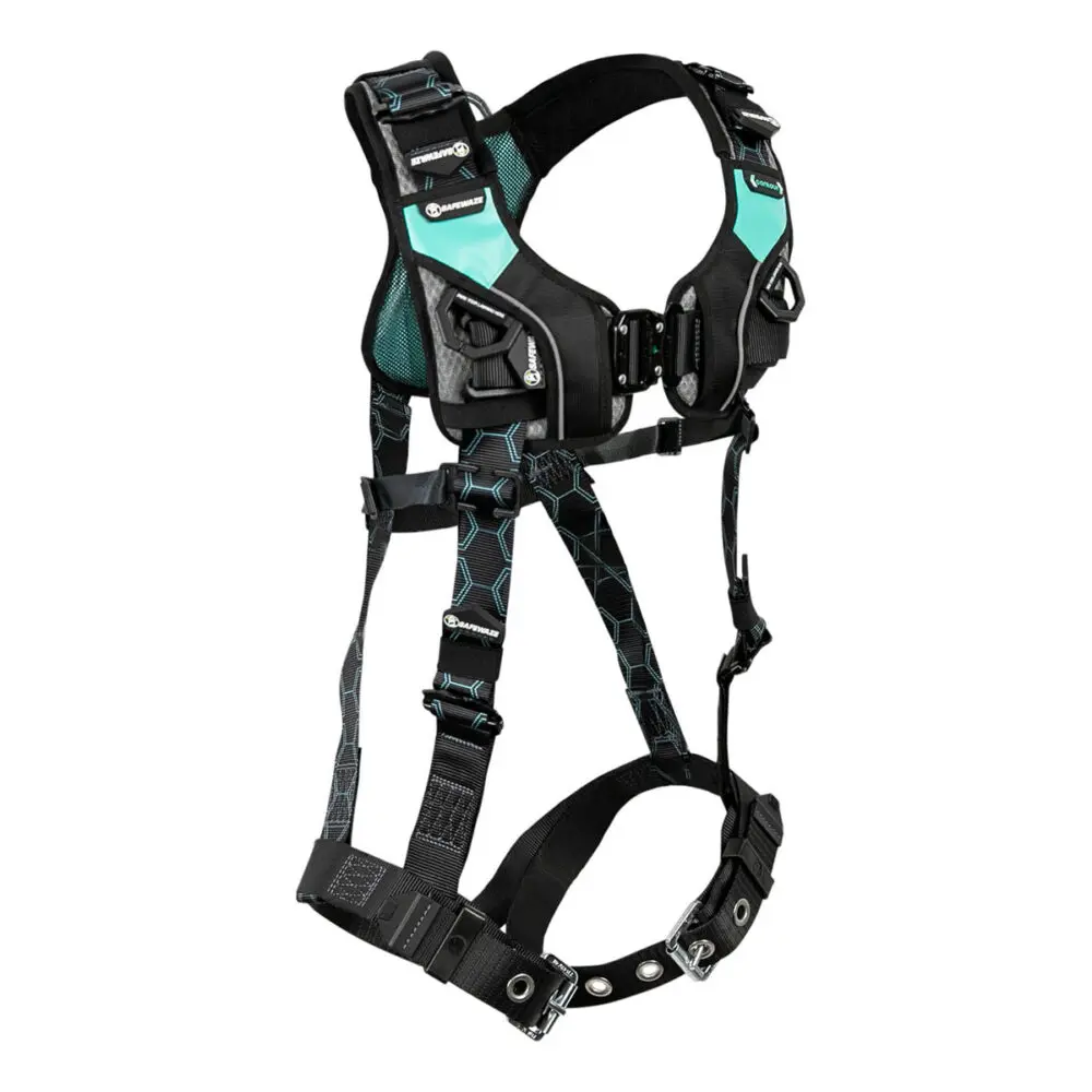 Women's Safewaze Contour Full Body Harness: 1D, QC Chest, TB Legs